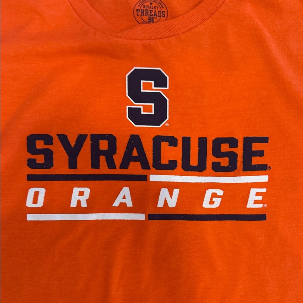 Rivalry Threads Orange Syracuse Men's Tee - Picture 3 of 7